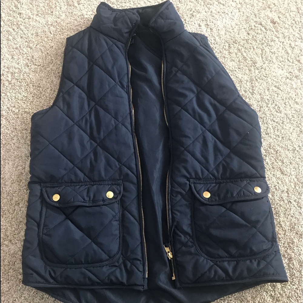 Quinn quilted vest from a boutique